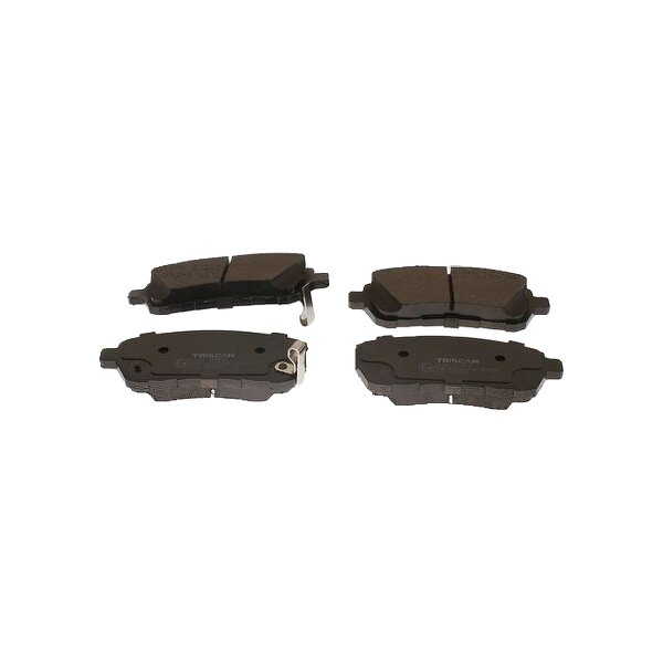 Brake pad set discs 16.5 mm TRISCAN IAM-Expertise for FORD FIESTA and others