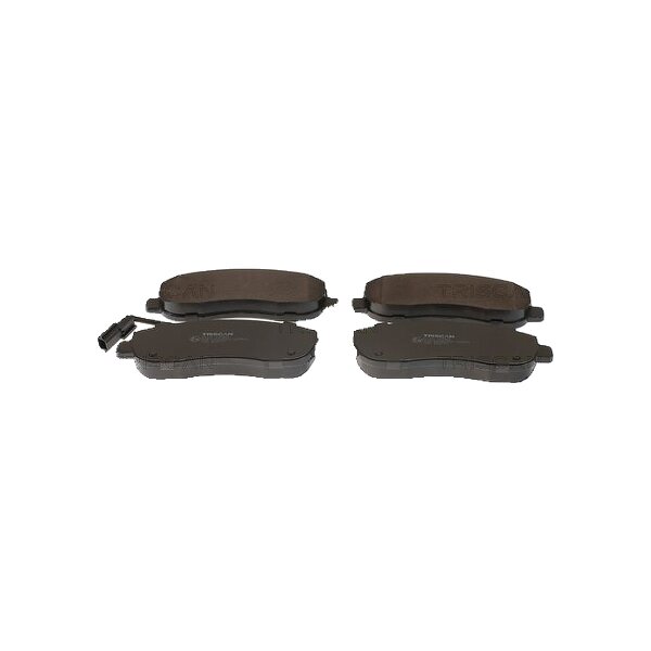 Brake pad set discs 18 mm TRISCAN IAM-Expertise for RENAULT MASTER and others