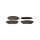 Brake Pad Set Disc Brake 18 mm TRISCAN for e.g. RENAULT TRAFIC