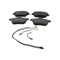 Brake pad set discs 17 mm TRISCAN IAM-Expertise for...