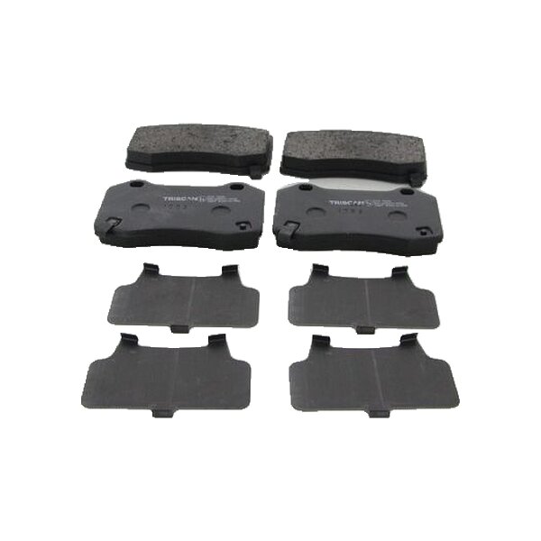 Brake pad set discs 14.8 mm TRISCAN IAM-Expertise for TESLA MODEL and others