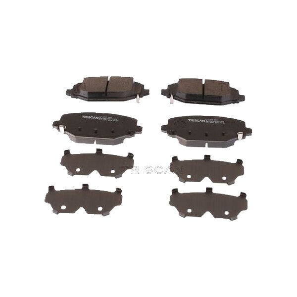 Brake pad set discs 17.1 mm TRISCAN IAM-Expertise for FIAT FREEMONT and others