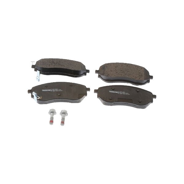Brake pad set discs 21 mm TRISCAN IAM-Expertise for e.g. MB X-CLASS