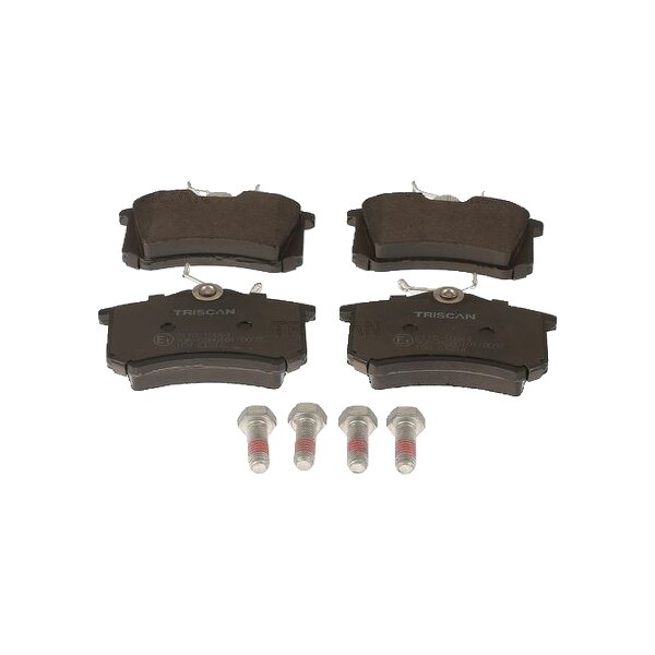Bremsbelagsatz Scheiben 15 mm TRISCAN IAM-Expertise für u.a. RENAULT CLIO