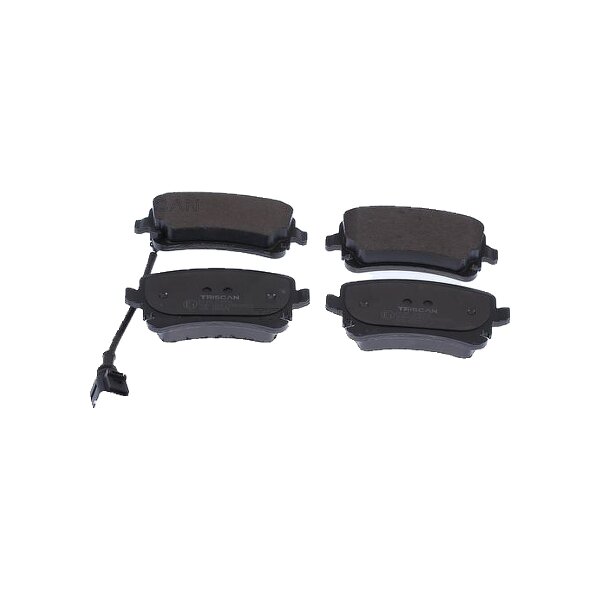 Brake pad set discs 16.9 mm TRISCAN IAM-Expertise for JEEP RENEGADE and others