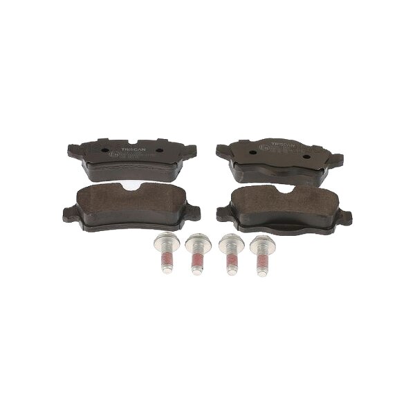 Brake pad set discs 16.3 mm TRISCAN IAM-Expertise for MINI and others