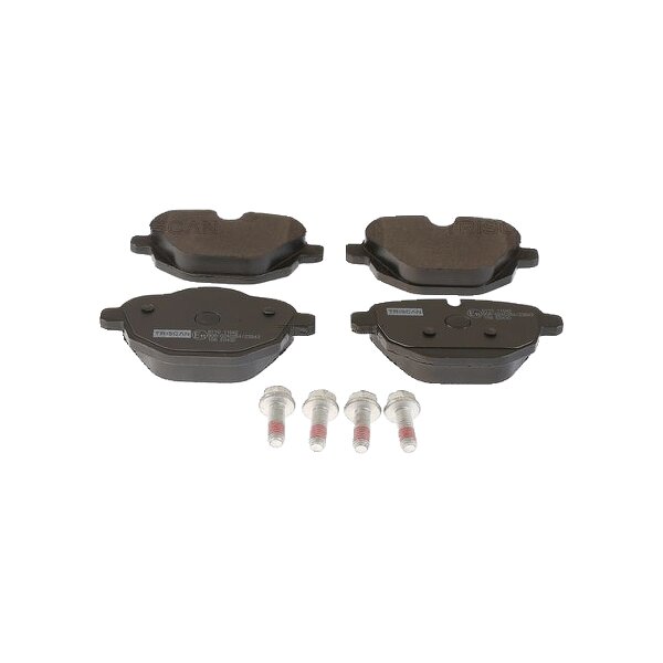 Brake pad set discs 17.8 mm TRISCAN IAM-Expertise for BMW 5 Series and others