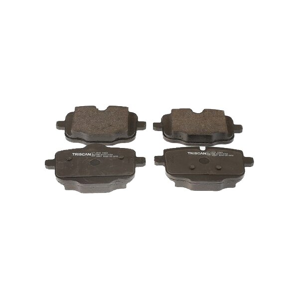 Brake pad set discs 17.8 mm TRISCAN IAM-Expertise for BMW 5 Series and others