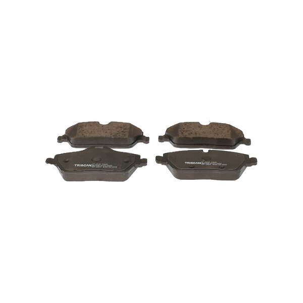 Brake pad set discs 17.8 mm TRISCAN IAM-Expertise for MINI and others