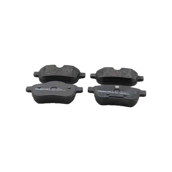 Brake pad set discs 17.8 mm excl. wear warning contact TRISCAN for BMW Z4