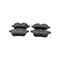 Brake pad set discs 17.8 mm excl. wear warning contact...