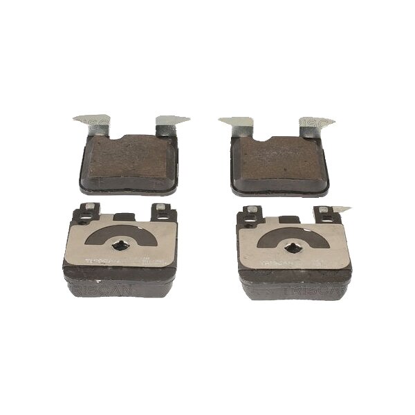 Brake pad set discs 17 mm TRISCAN IAM-Expertise for BMW 1 Series and others