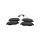 Brake pad set discs 19 mm TRISCAN IAM-Expertise for e.g. ALFA ROMEO MITO