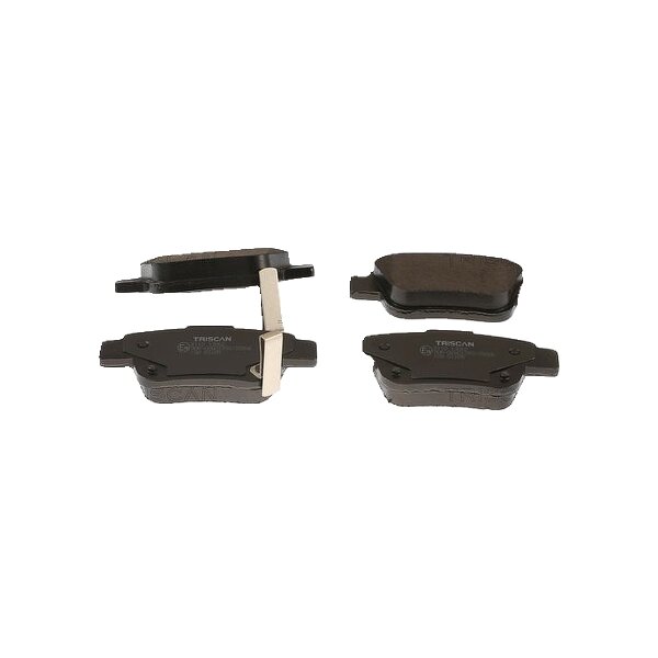 Brake pad set discs 16.3 mm TRISCAN for TOYOTA AVENSIS and others