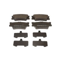 Brake pad set discs 15.4 mm TRISCAN IAM-Expertise for...