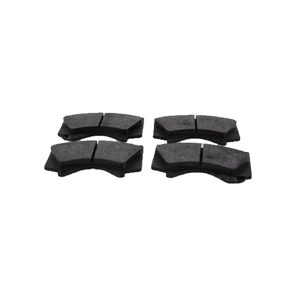 Brake pad set discs 18 mm with wear warning TRISCAN for e.g. TOYOTA LAND