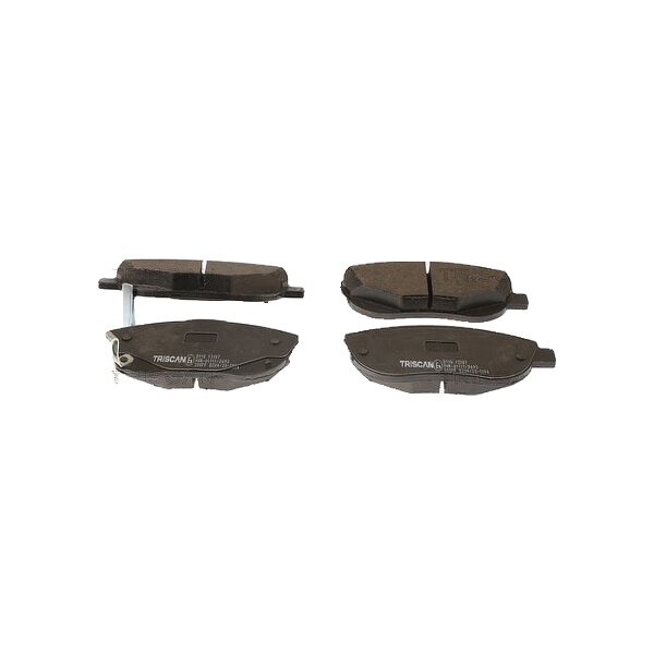 Brake pad set discs 19.6 mm TRISCAN IAM-Expertise for TOYOTA VERSO and others