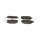 Brake pad set discs 19.6 mm TRISCAN IAM-Expertise for TOYOTA VERSO and others