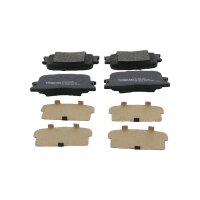 Brake pad set discs 15.1 mm TRISCAN IAM-Expertise for...
