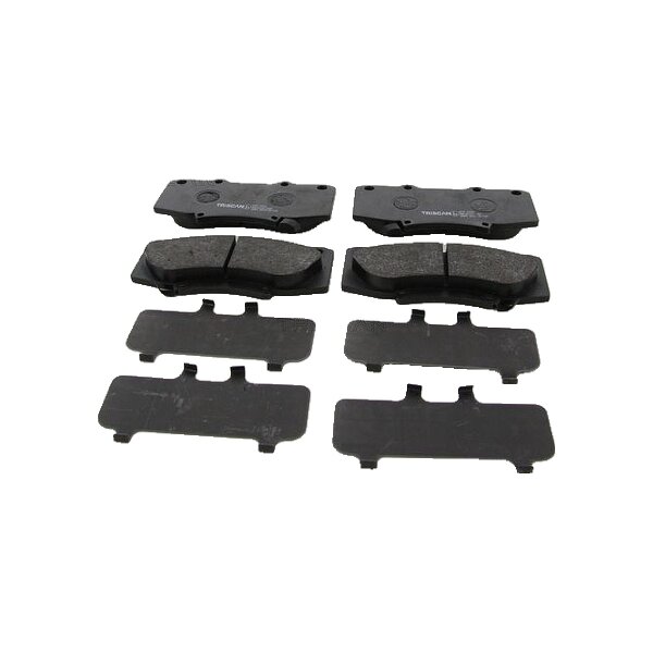 Brake pad set discs 17.2 mm TRISCAN IAM-Expertise for TOYOTA HILUX