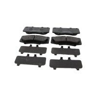 Brake pad set discs 17.2 mm TRISCAN IAM-Expertise for...