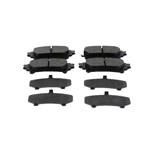 Brake Pad Set Disc Brake 15 mm TRISCAN for e.g. TOYOTA SIENNA