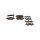Brake Pad Set Disc Brake 18,4 mm TRISCAN for e.g. TOYOTA C-HR