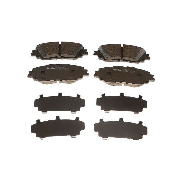Brake Pad Set Disc Brake 16,5 mm TRISCAN IAM-Expertise for e.g. LEXUS UX