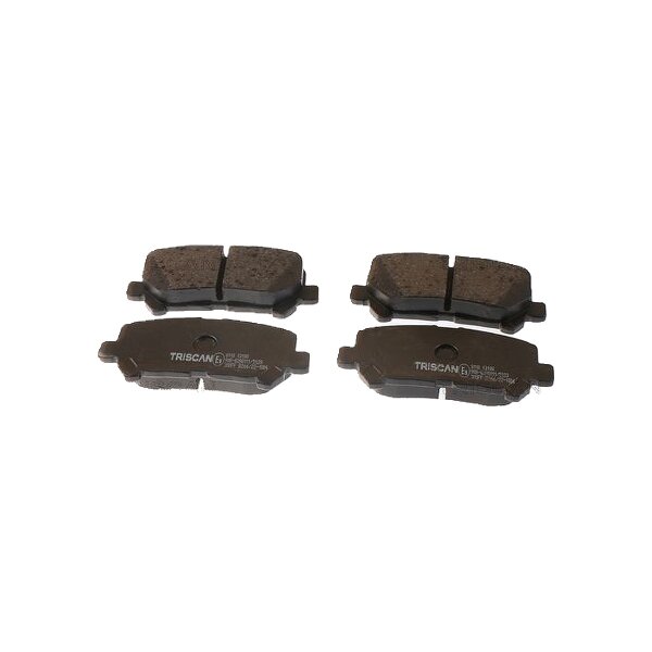 Brake Pad Set Disc Brake 17,4 mm TRISCAN IAM-Expertise for TOYOTA HIACE