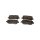 Brake Pad Set Disc Brake 17,4 mm TRISCAN IAM-Expertise for TOYOTA HIACE