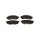 Brake Pad Set Disc Brake 14.5 mm TRISCAN for e.g. TOYOTA RAV