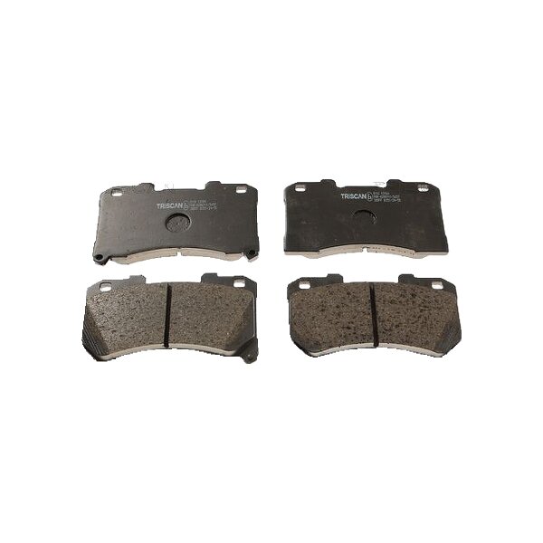 Brake Pad Set Disc Brake 14,7 mm TRISCAN IAM-Expertise for TOYOTA YARIS