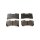 Brake Pad Set Disc Brake 14,7 mm TRISCAN IAM-Expertise for TOYOTA YARIS