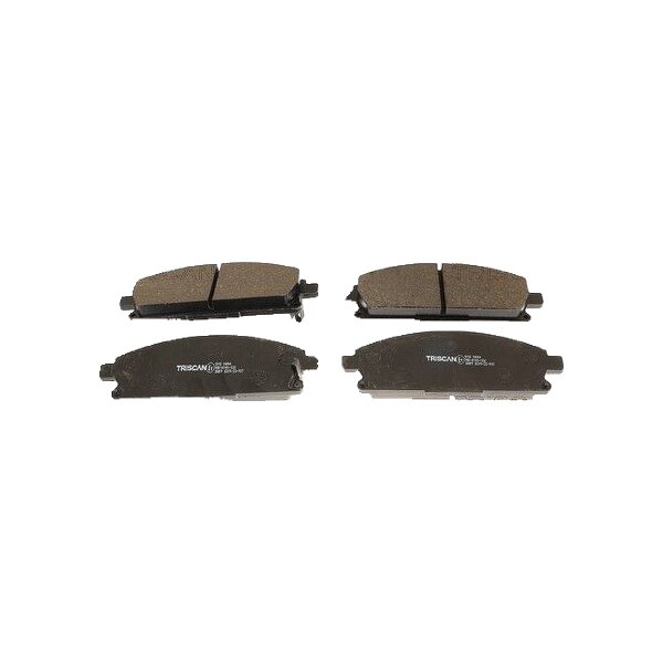 Brake pad set discs 16 mm TRISCAN IAM-Expertise for e.g. NISSAN X-TRAIL