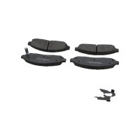 Brake pad set discs 15.3 mm TRISCAN IAM-Expertise for...