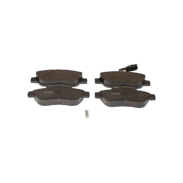 Brake pad set discs 17.7 mm TRISCAN IAM-Expertise for FIAT PANDA and others
