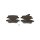 Brake pad set discs 17.7 mm TRISCAN IAM-Expertise for FIAT PANDA and others