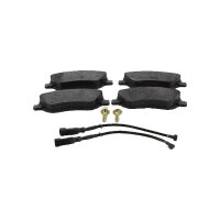 Brake pad set discs 19 mm TRISCAN IAM-Expertise for...