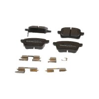 Brake pad set discs 17.6 mm TRISCAN IAM-Expertise for...