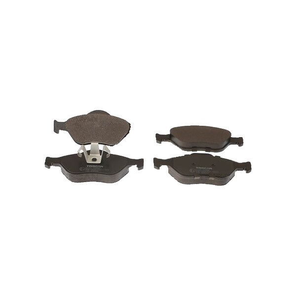 Brake pad set discs 18.6 mm TRISCAN IAM-Expertise for FORD FIESTA and others