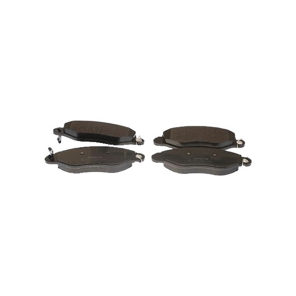 Brake pad set discs 18.4 mm TRISCAN IAM-Expertise for FORD TRANSIT and others