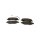 Brake pad set discs 18.8 mm TRISCAN IAM-Expertise for FORD TRANSIT and others