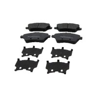 Brake Pad Set Disc Brake 17.5 mm TRISCAN for FORD FIESTA...
