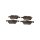 Brake Pad Set Disc Brake 15,6 mm TRISCAN IAM-Expertise for e.g. FORD FOCUS