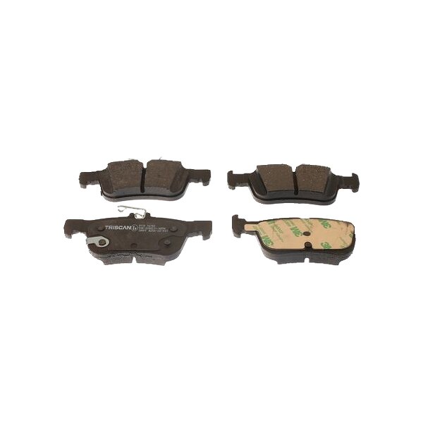 Brake pad set discs 14.6 mm TRISCAN IAM-Expertise for FORD FOCUS and others