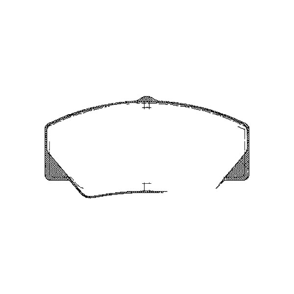 Brake pad set discs 18.6 mm TRISCAN IAM-Expertise for FORD TRANSIT and others