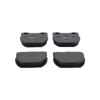 Brake pad set discs 17.5 mm TRISCAN for LAND ROVER...