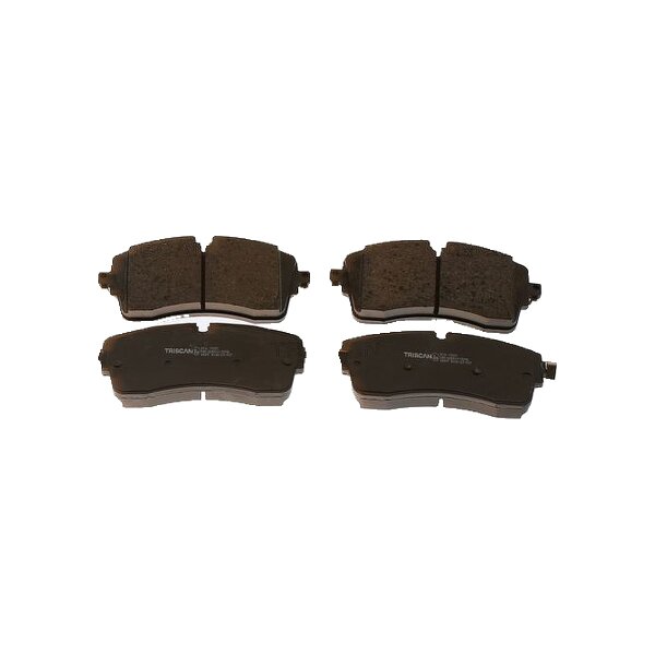 Brake pad set discs 19 mm TRISCAN for e.g. LAND ROVER RANGE ROVER EVOQUE