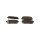 Brake pad set discs 16.8 mm TRISCAN IAM-Expertise for HYUNDAI i10 and others