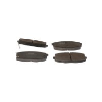 Brake pad set discs 17.5 mm with wear warning TRISCAN for...